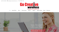 Desktop Screenshot of gocreativewireless.net